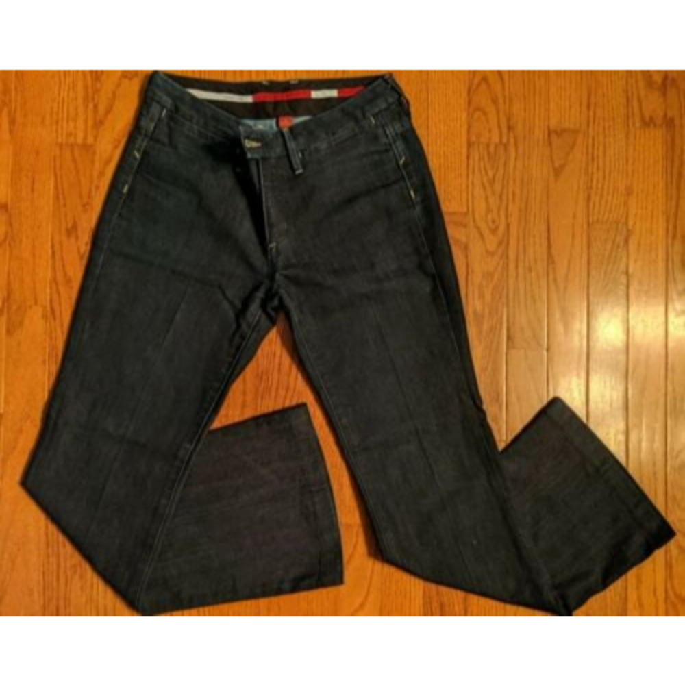 Banana Republic Size 4 Dark Wash Denim Trouser Jean